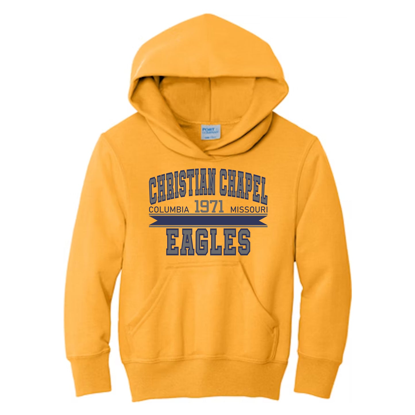 Christian Chapel Est 1971 Adult Hoodie