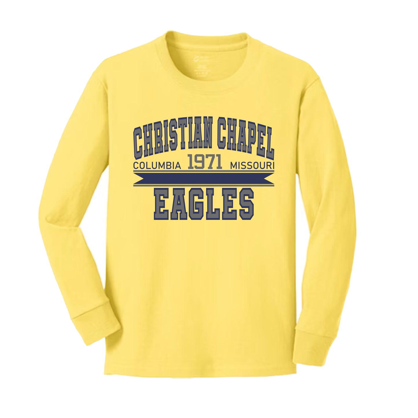 Christian Chapel Est 1971 Adult Long Sleeve T-Shirt
