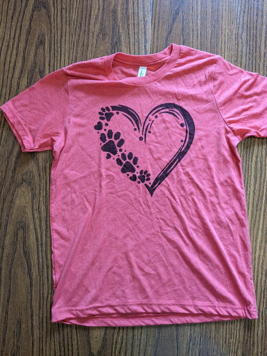 Heart Paws Youth T-shirt
