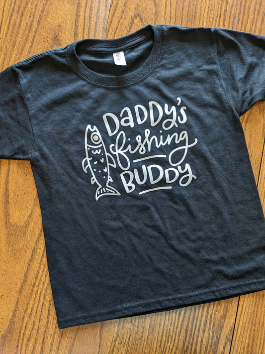 Daddy Fishing Buddy T-shirt