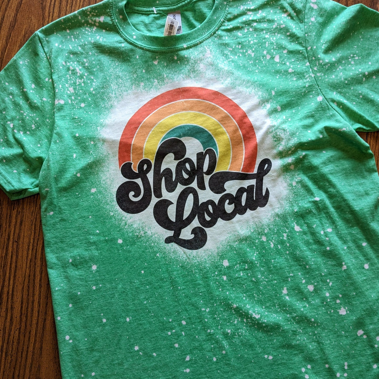 Shop Local Bleached T-Shirt