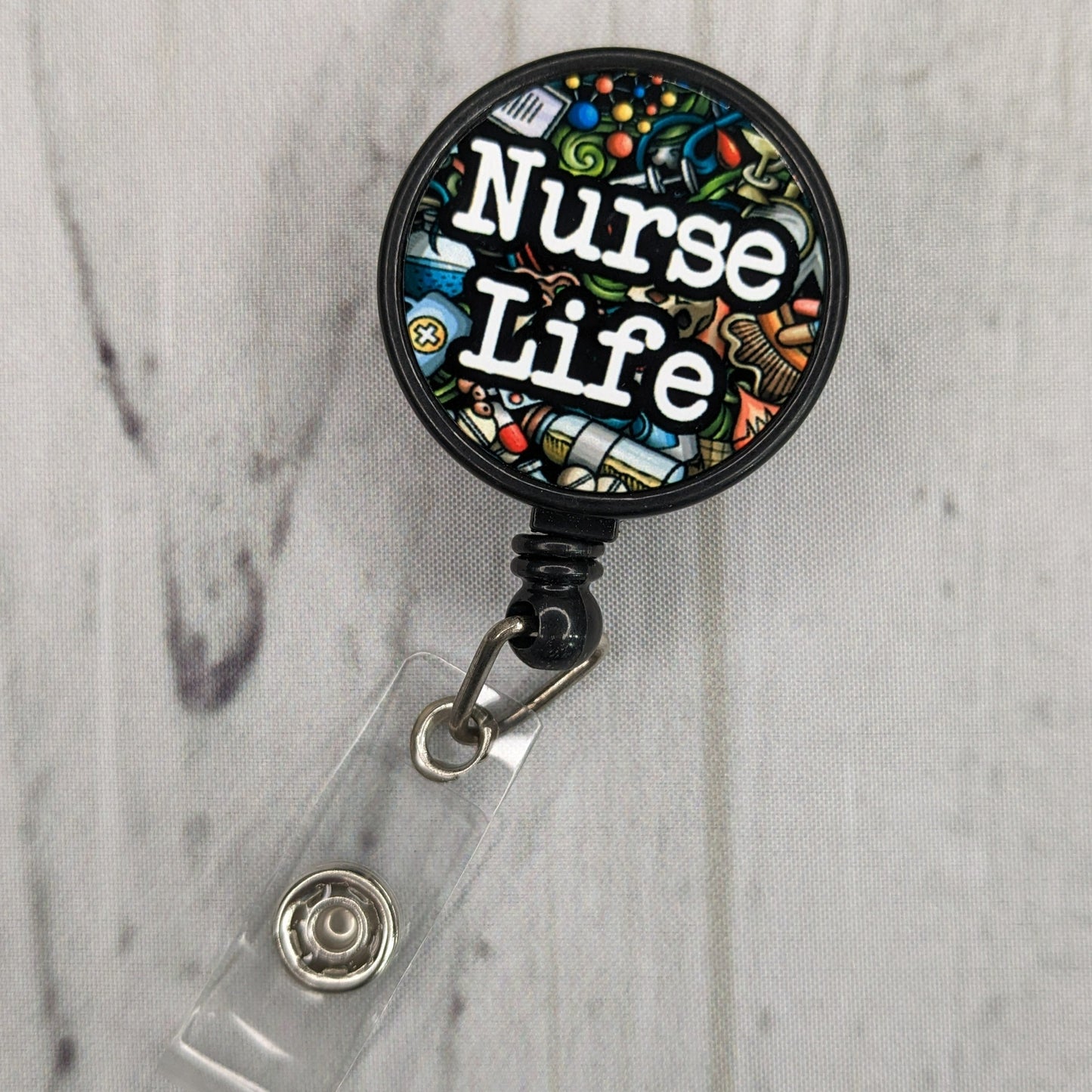 Nurse Life Badge Reel