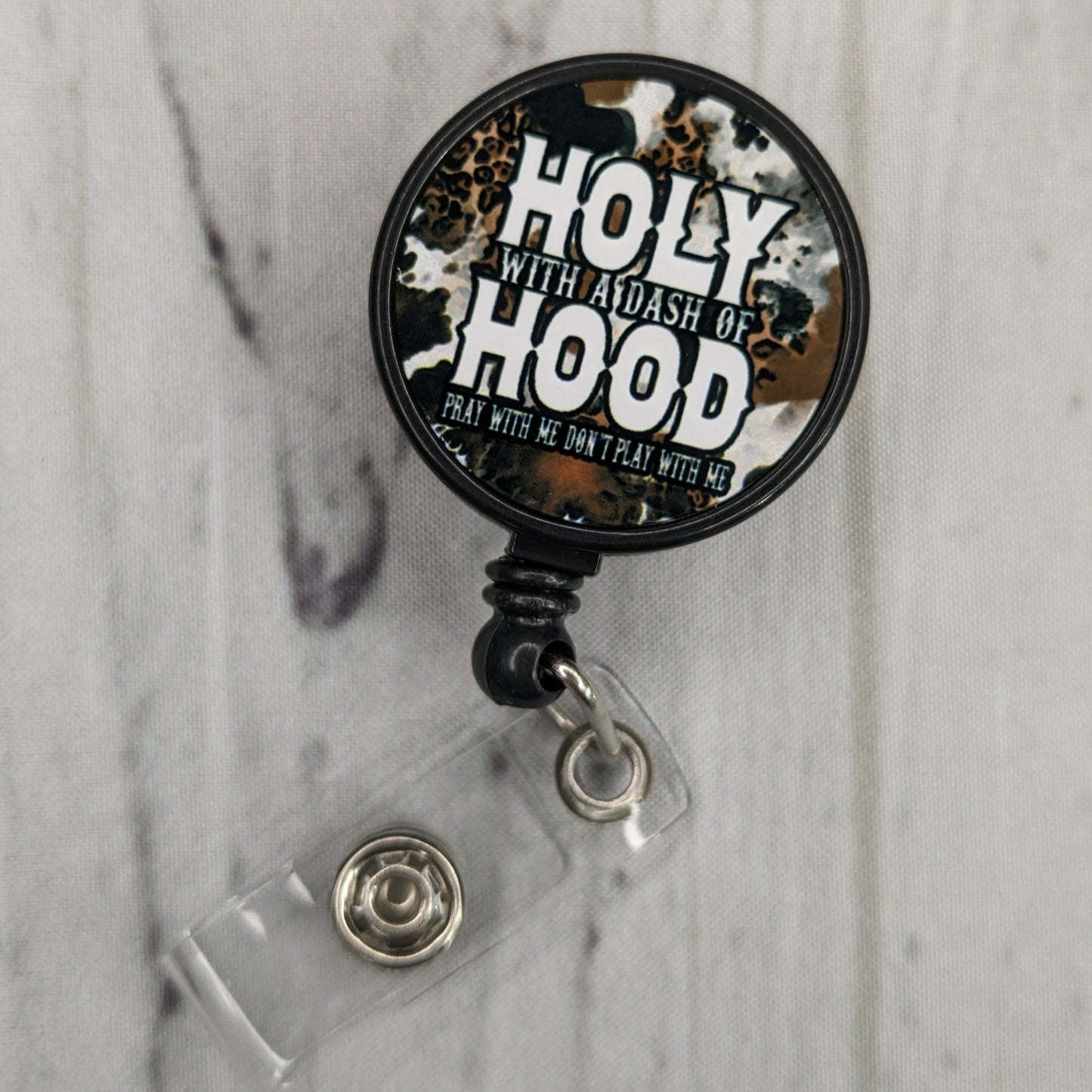 Holy With a Dash of Hood Badge Reel