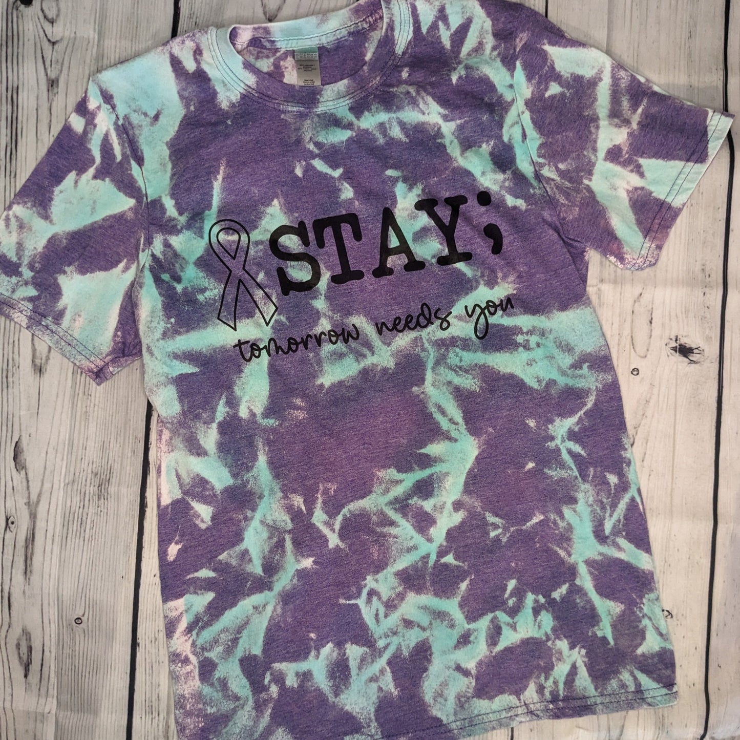 Stay Bleached Dyed T-Shirt