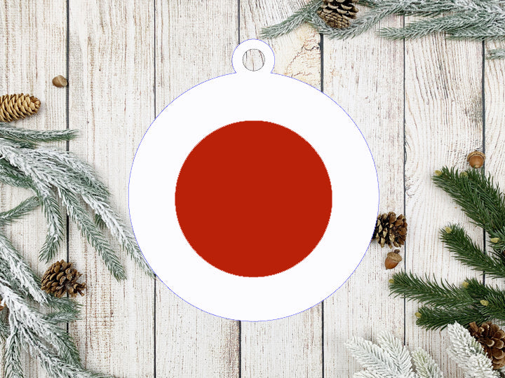 Female Army Ornament Personalized