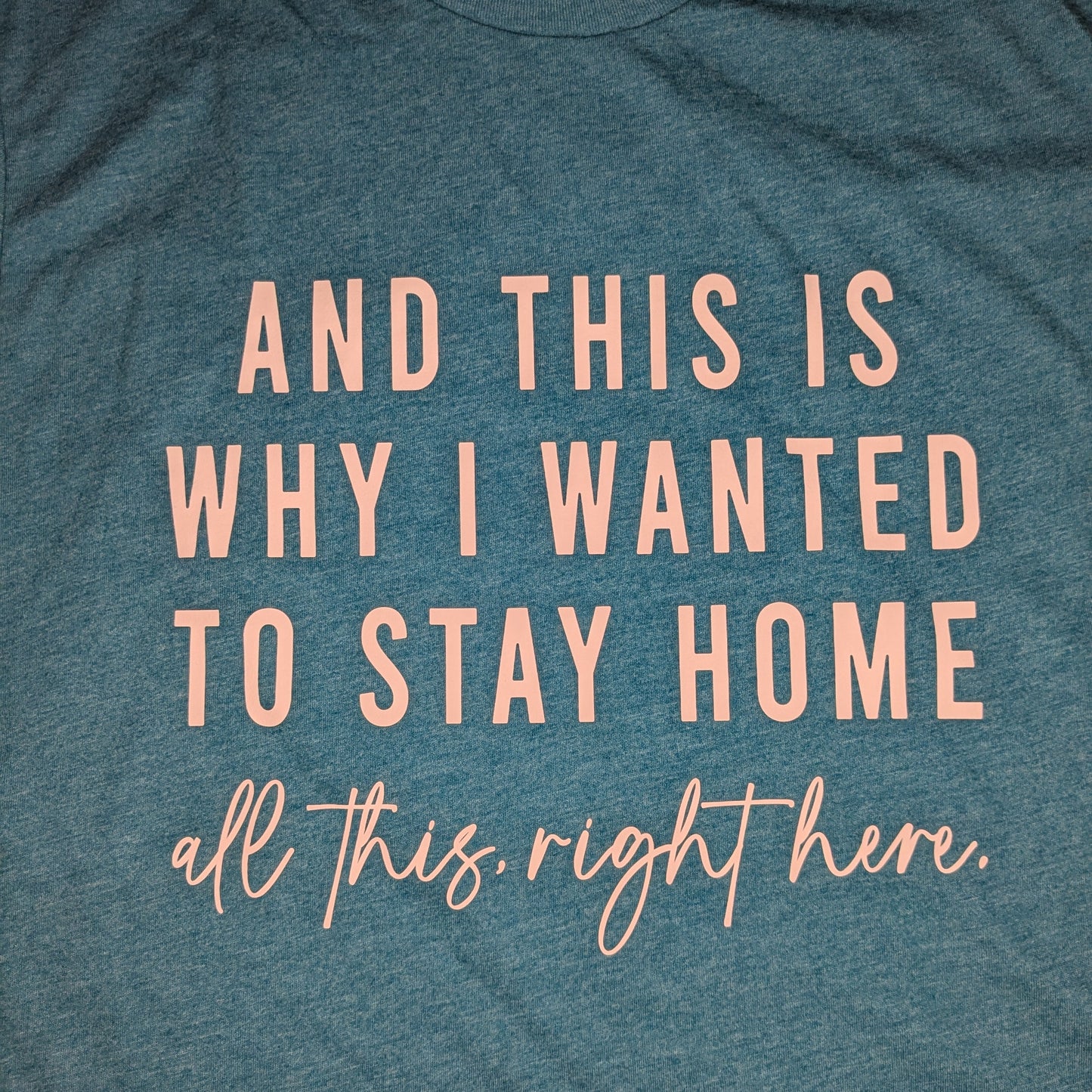 This is Why I Wanted to Stay Home