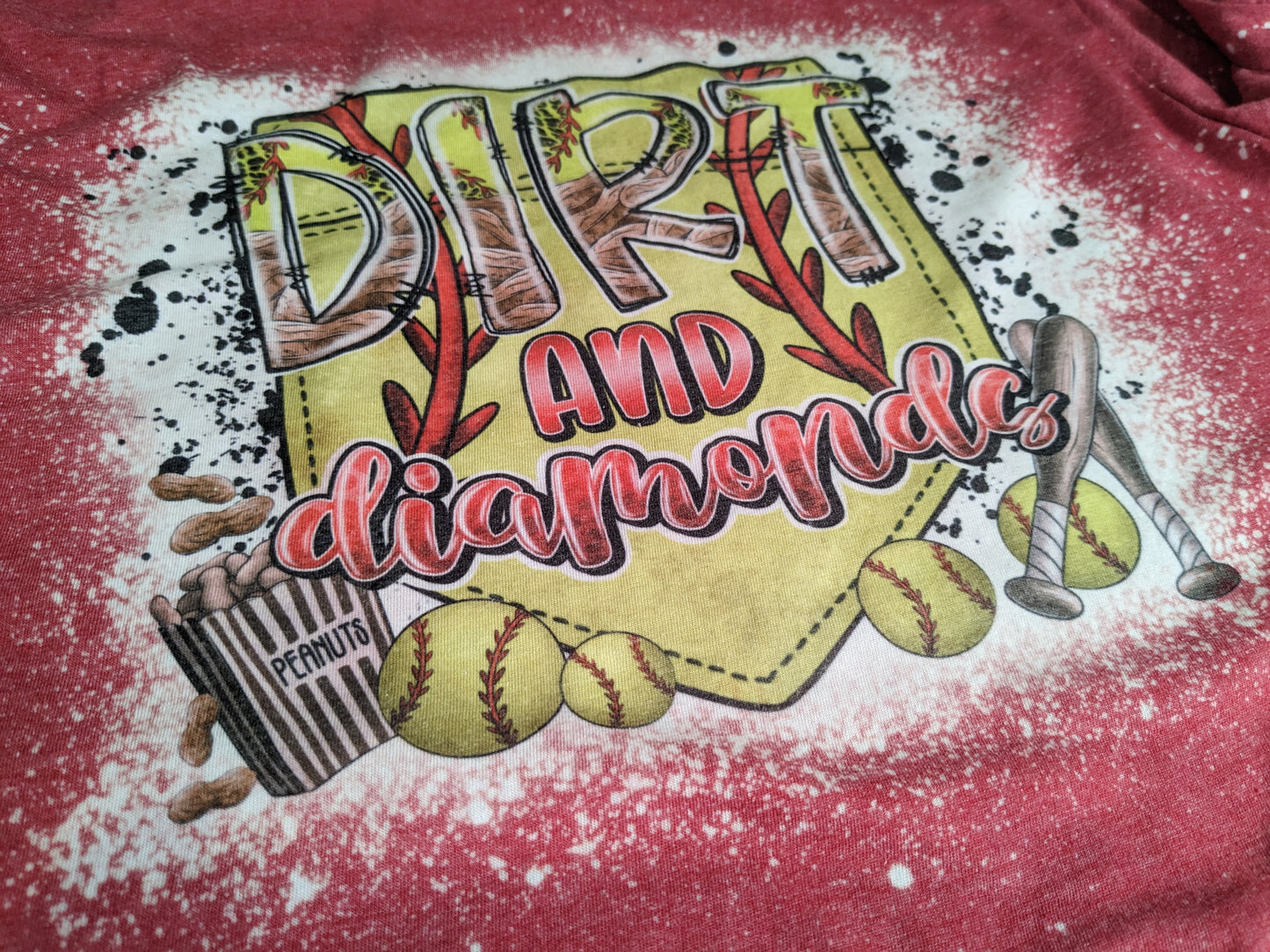 Dirt and Diamonds Softball T-Shirt