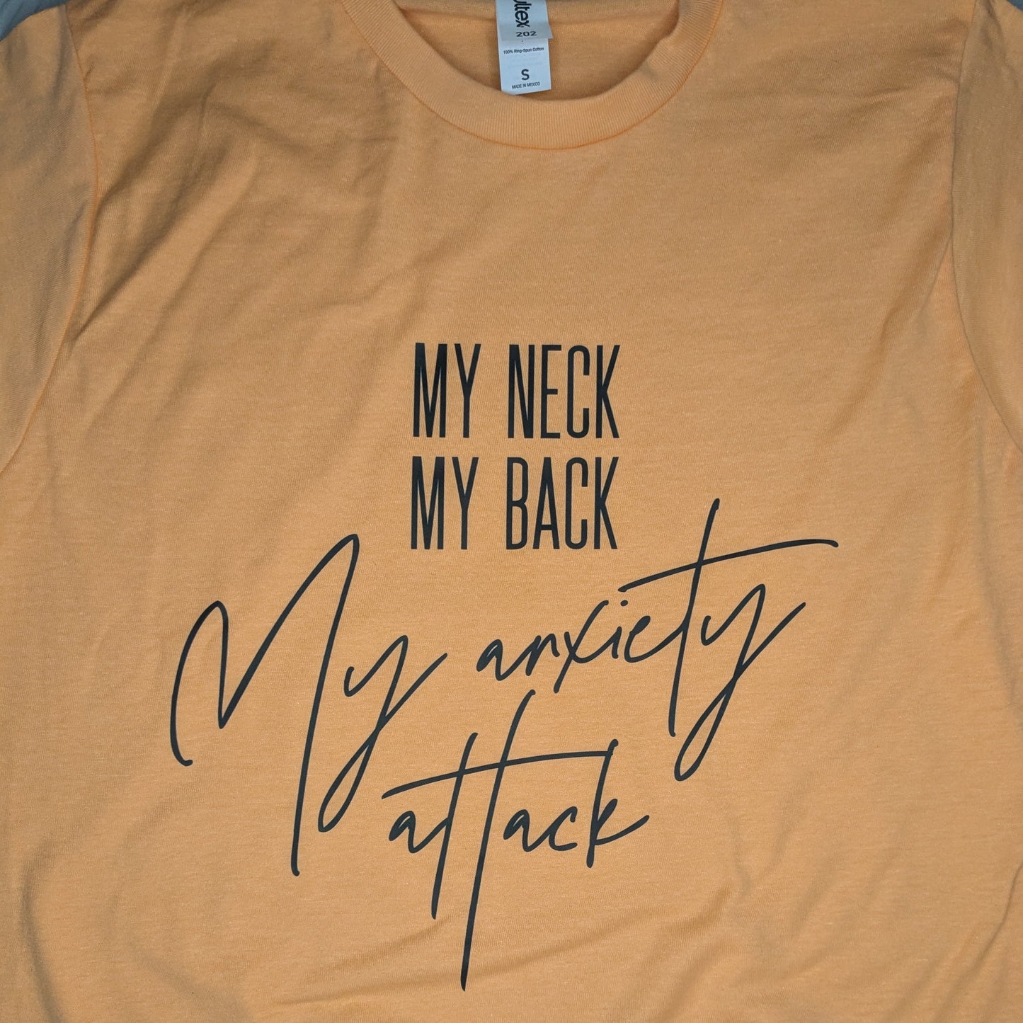 My Neck, My Back, My Anxiety Attack