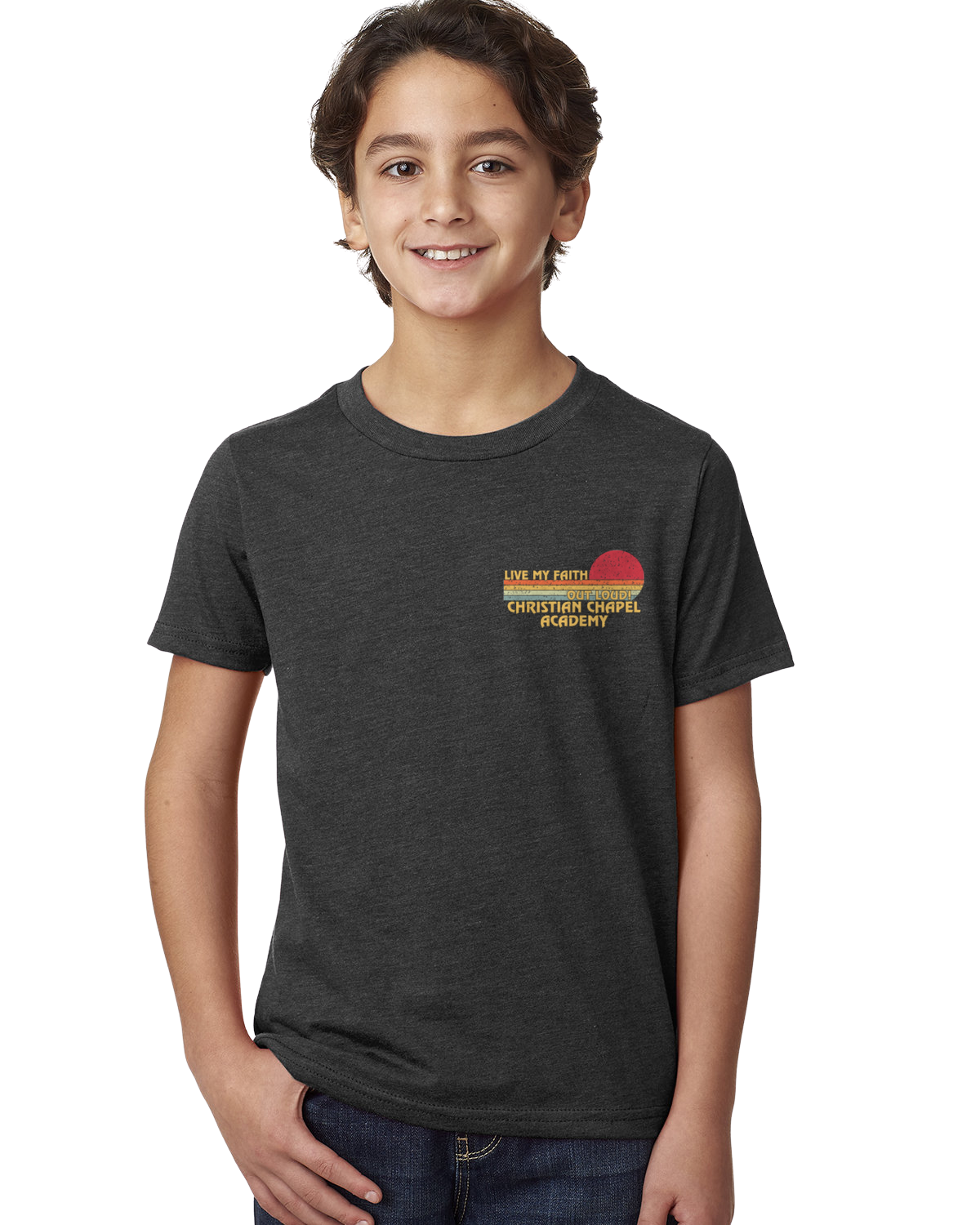 Live My Faith Out Loud YOUTH T-Shirt