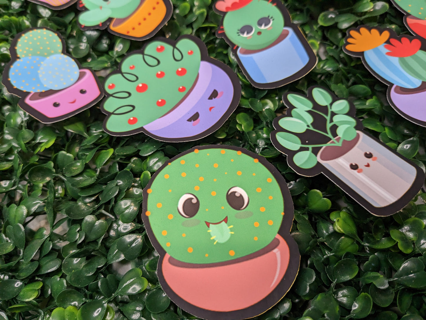 Cute Cactus Sticker Pack