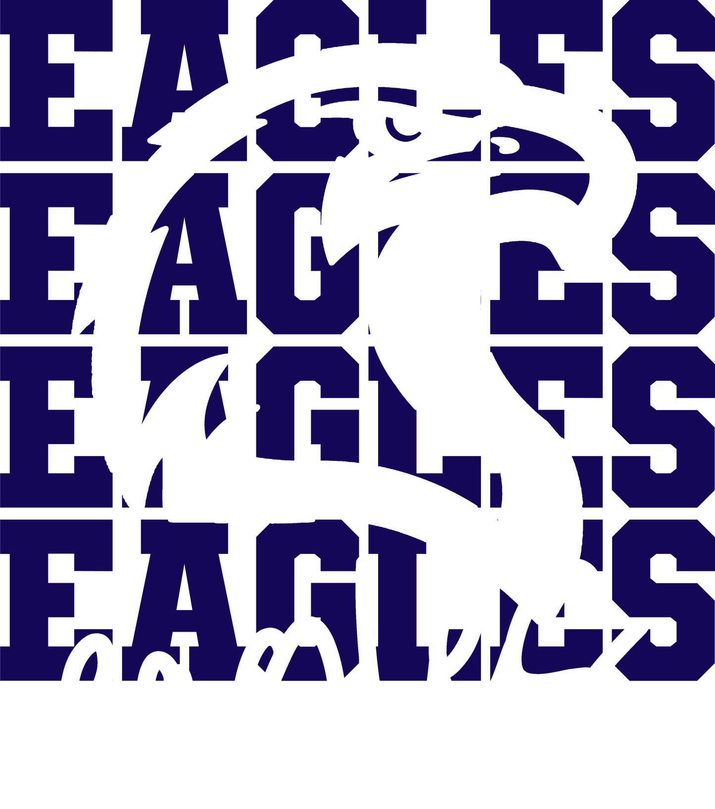 Eagles Stack T-shirt/Long Sleeve