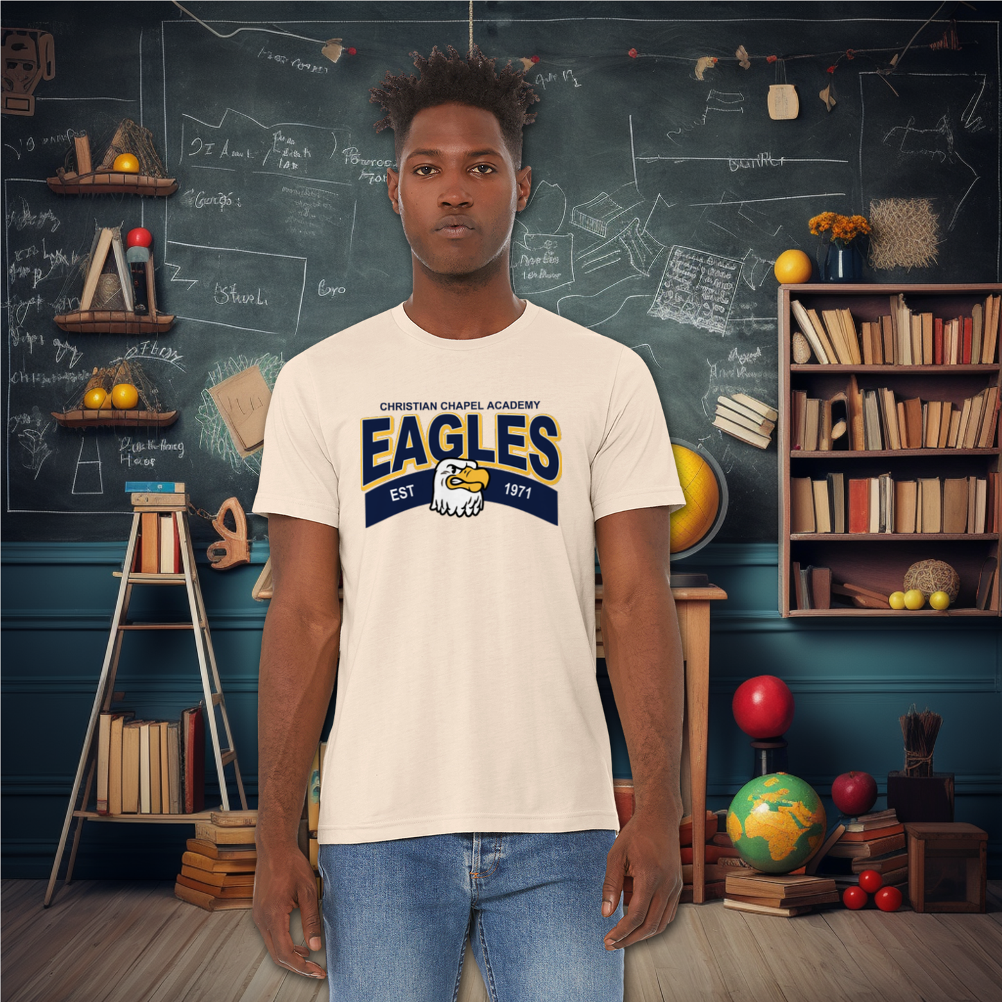 Old School Eagles T-shirt/Long Sleeve