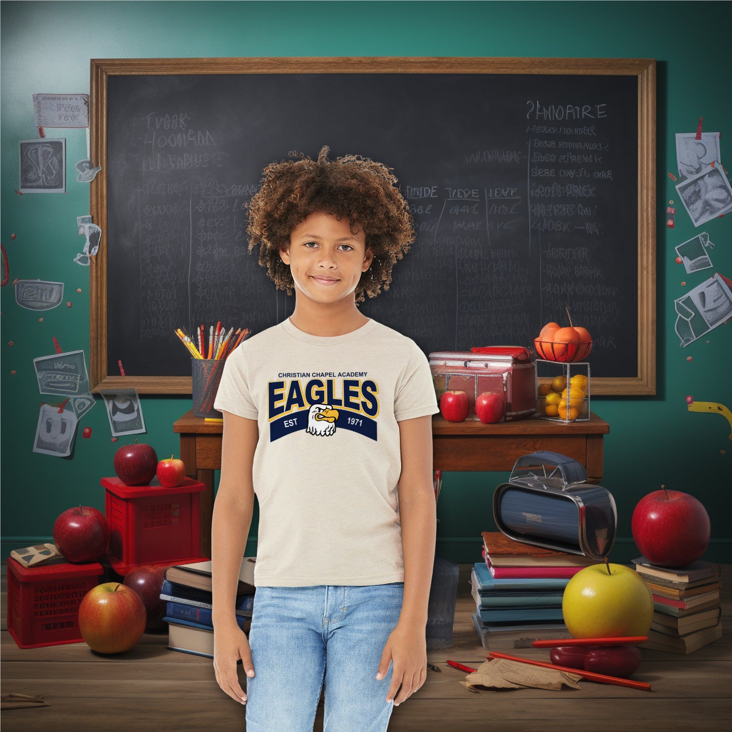 Old School Eagles T-shirt/Long Sleeve