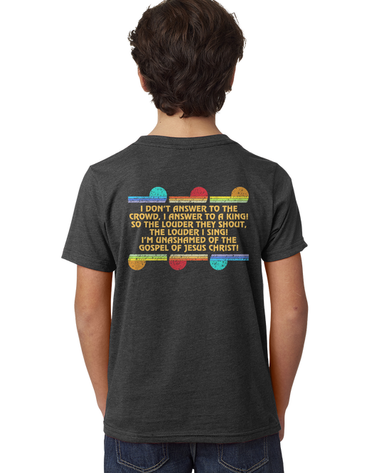 Live My Faith Out Loud YOUTH T-Shirt