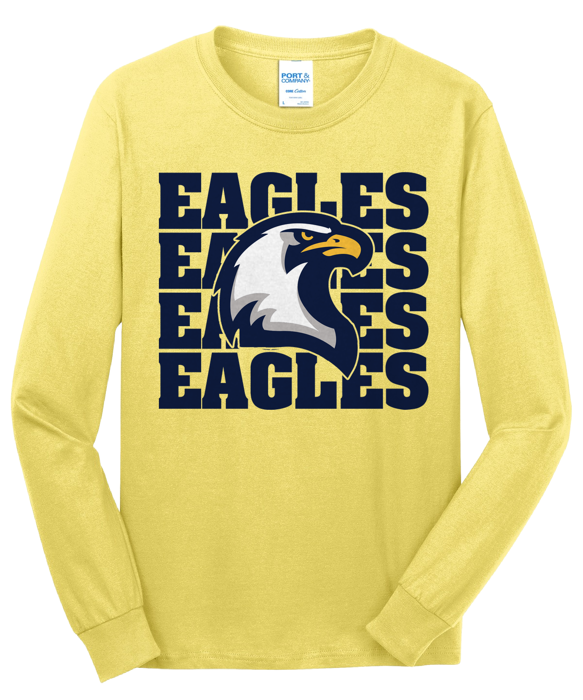 Eagles Stack T-shirt/Long Sleeve